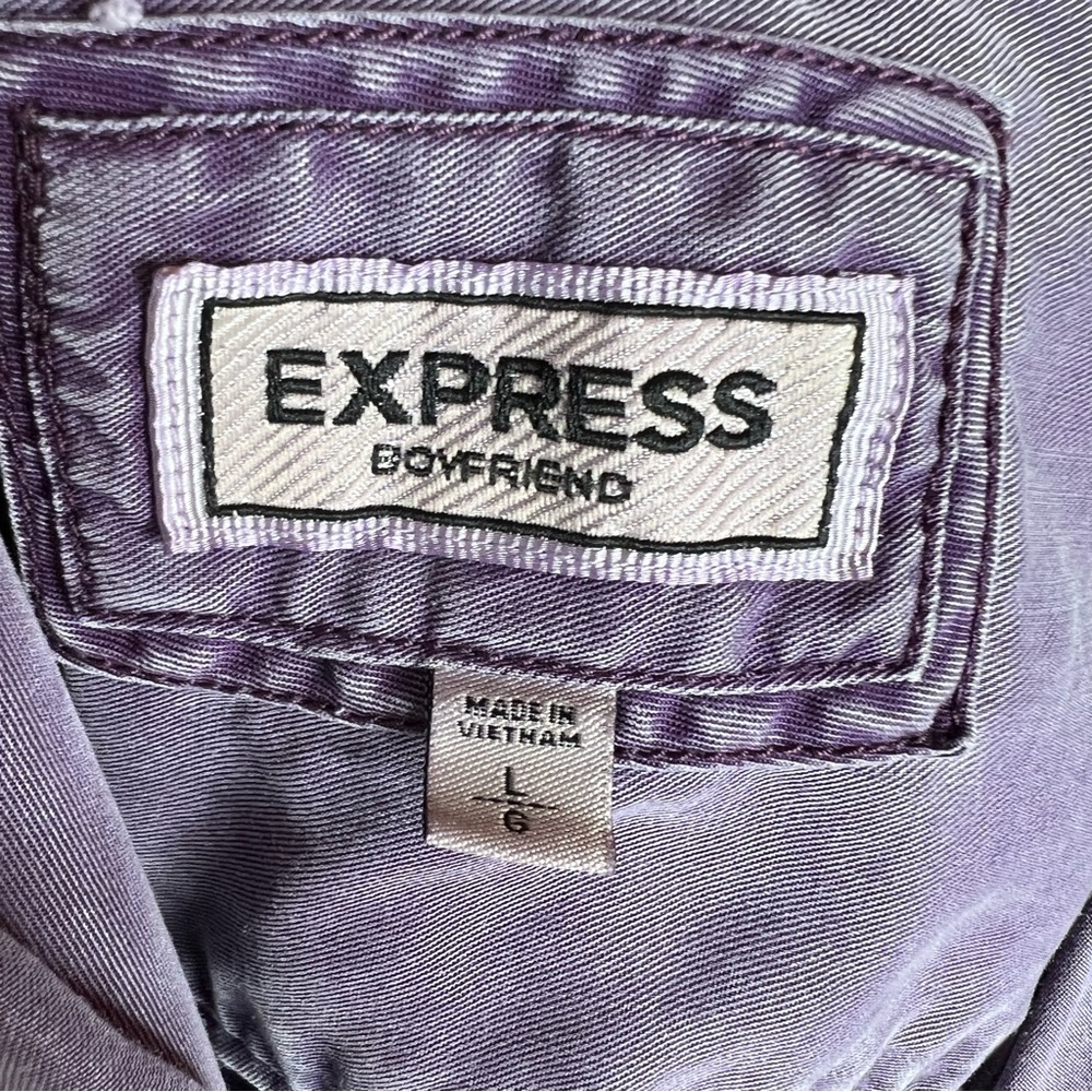 Express Lyocell Button Down - Picture 7 of 8